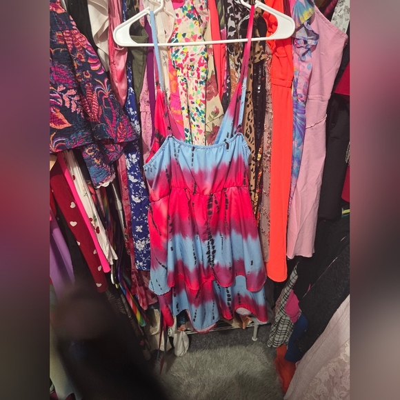 Shein Colorful Romper 3x - Picture 3 of 3